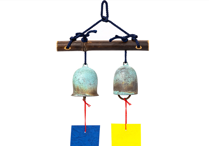 二連風鈴 - 柏木美術鋳物研究所